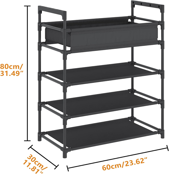 shoe rack without cover